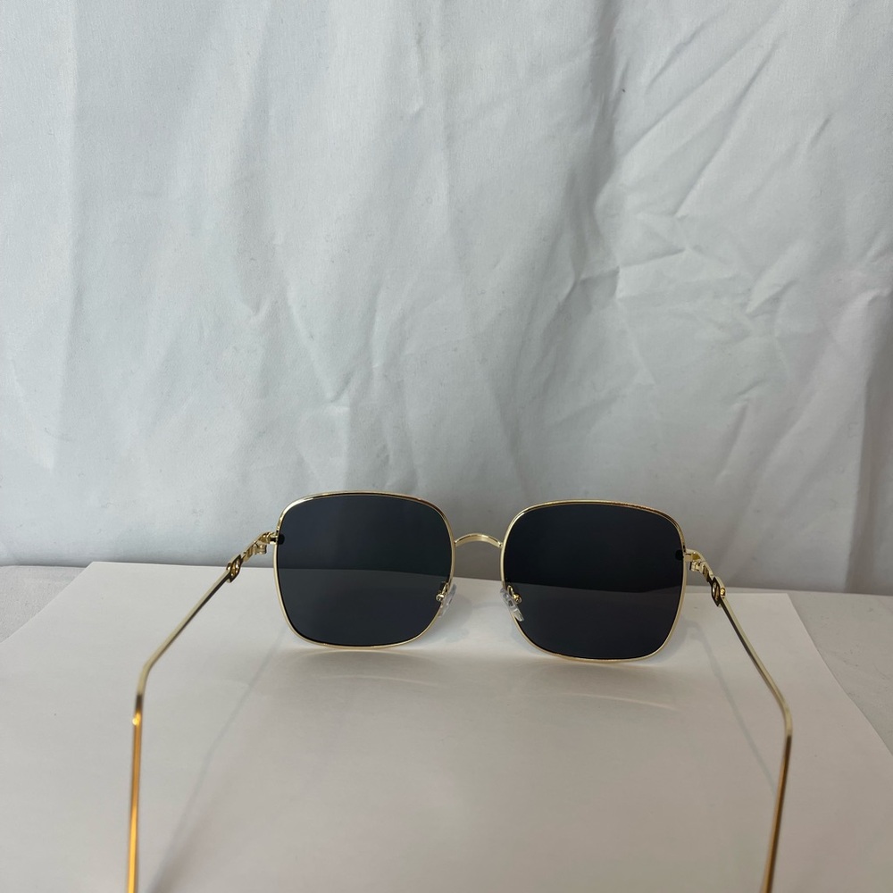 Gold Square Sunglasses - Picture 5 of 7
